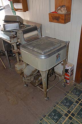 Maytag washing machine in the American Hotel Kitchen, November 16, 2014